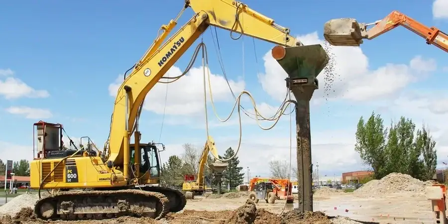 Reliable Vibrocompaction Design for Irving Soil Conditions